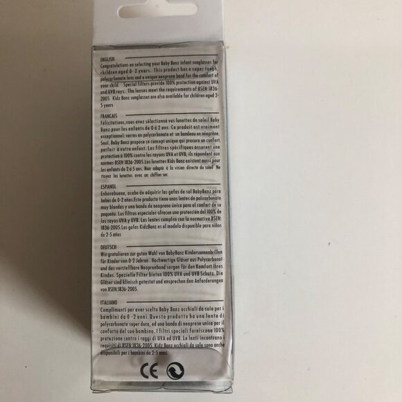 Baby Banz Adventure Infant Sunglasses Camo Children Aged 0-2 Years Durable NEW - Picture 3 of 5